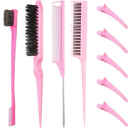 9-piece hair styling comb set, view 8 - MRSLM