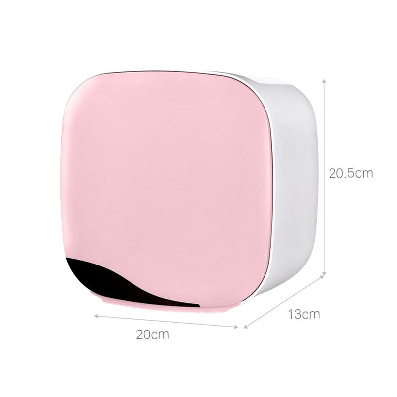 waterproof wall mount toilet paper holder, view 3 - MRSLM