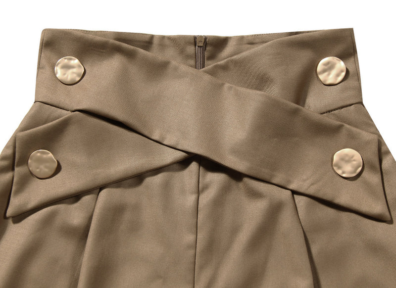 cross strap carrot pants, view 2 - MRSLM