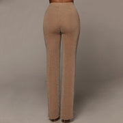 hip-flare flared pants, view 5 - MRSLM