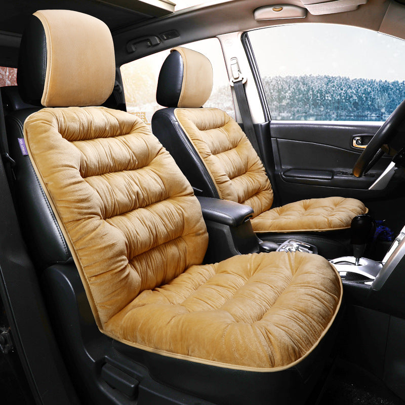 Winter plush car seat cushion - MRSLM