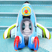 inflatable airplane swim ring with seat, view 11 - MRSLM