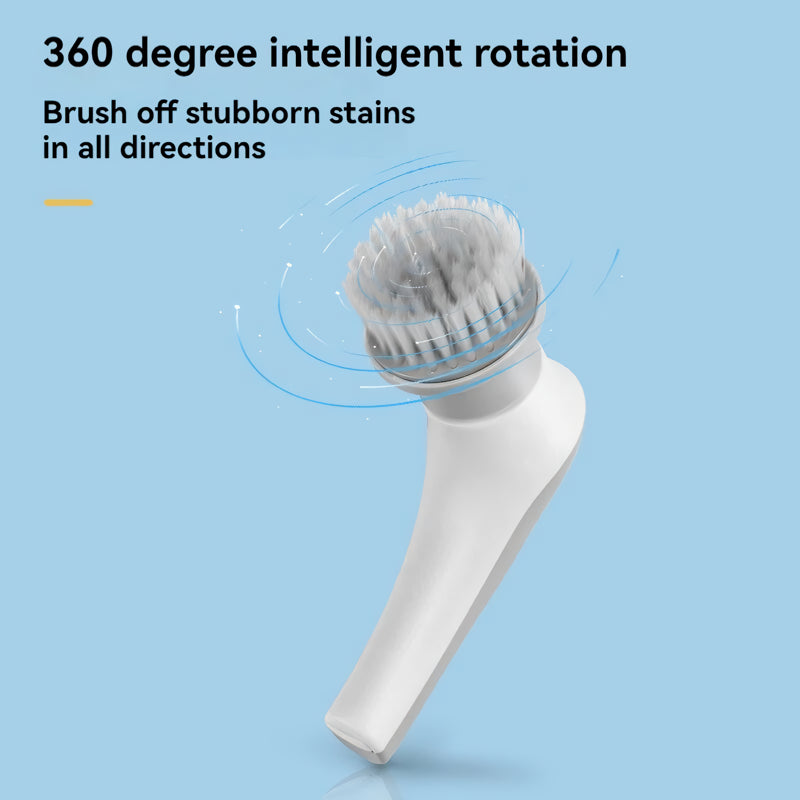 3-in-1 usb rechargeable electric cleaning brush, view 6 - MRSLM