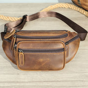 Men's leather belt bag - MRSLM