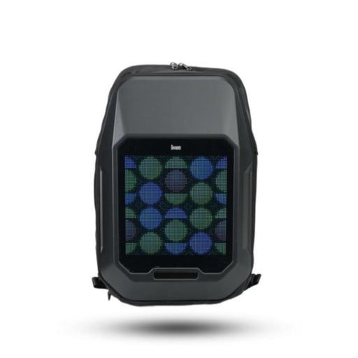smart LED backpack with pixel art display - MRSLM