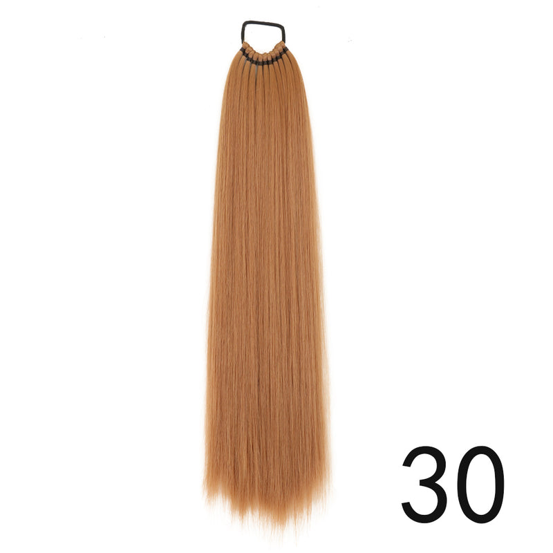 synthetic wrap around ponytail extensions, view 6 - MRSLM