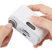 2-in-1 electric nail clipper polisher, view 11 - MRSLM