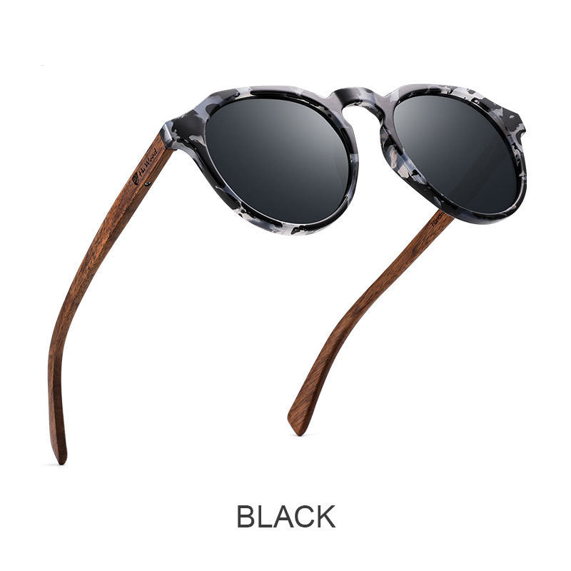 polarized round sunglasses, view 5 - MRSLM