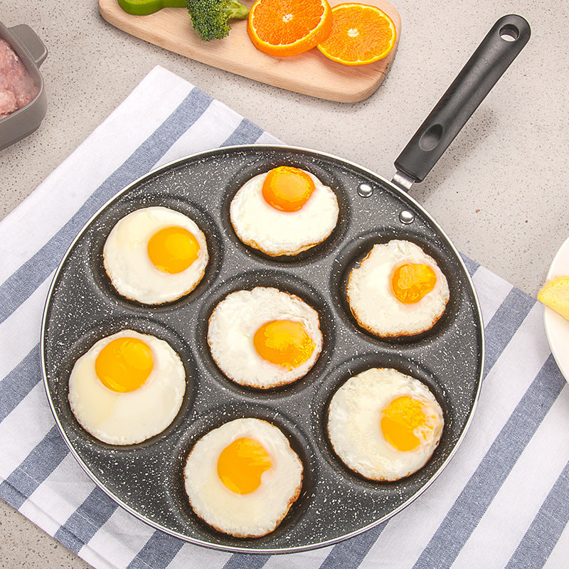 seven-hole non-stick frying pan - MRSLM