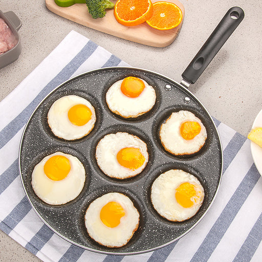 seven-hole non-stick frying pan - MRSLM
