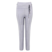 high-waisted slim cropped pants, view 2 - MRSLM
