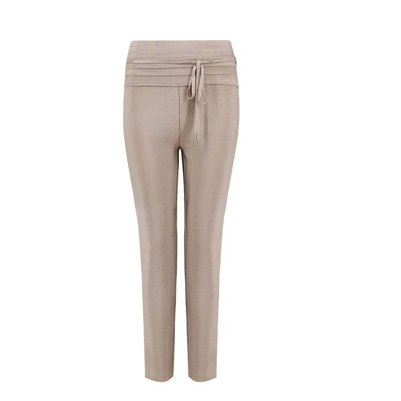 high-waisted slim cropped pants, view 6 - MRSLM