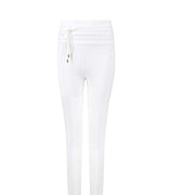 high-waisted slim cropped pants, view 7 - MRSLM