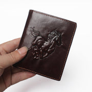 men's retro leather wallet - MRSLM