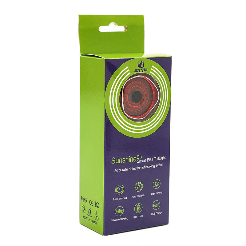 USB rechargeable bicycle tail light, view 6 - MRSLM
