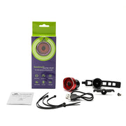 USB rechargeable bicycle tail light, view 8 - MRSLM