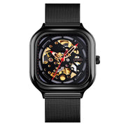 hollow men's automatic mechanical watch, view 2 - MRSLM