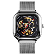 hollow men's automatic mechanical watch, view 4 - MRSLM