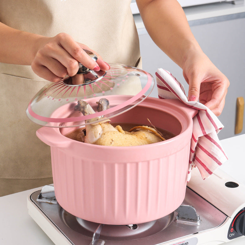 high temperature ceramic casserole, view 4 - MRSLM