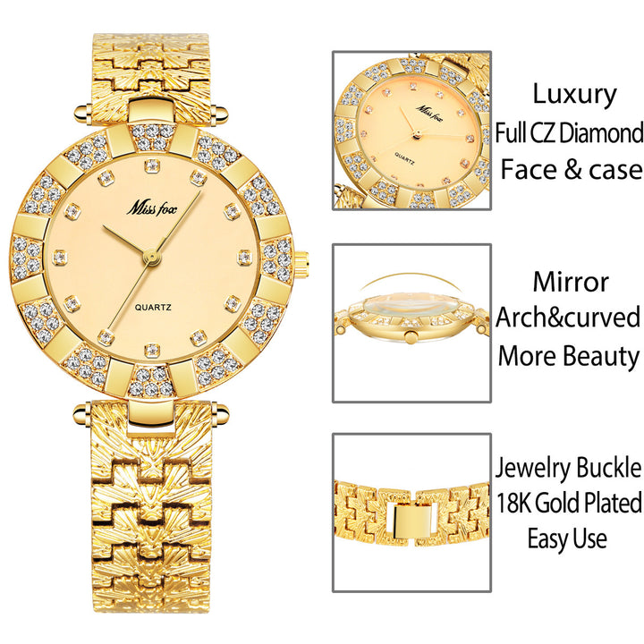 Fashion Waterproof Quartz Classic Brand Ladies Watch