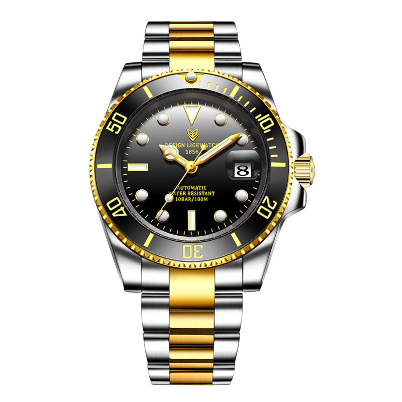 classic business mechanical watch, view 2 - MRSLM