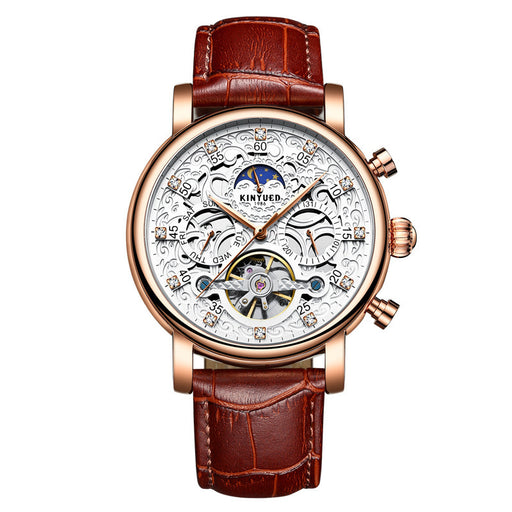 business leather mechanical watch - MRSLM