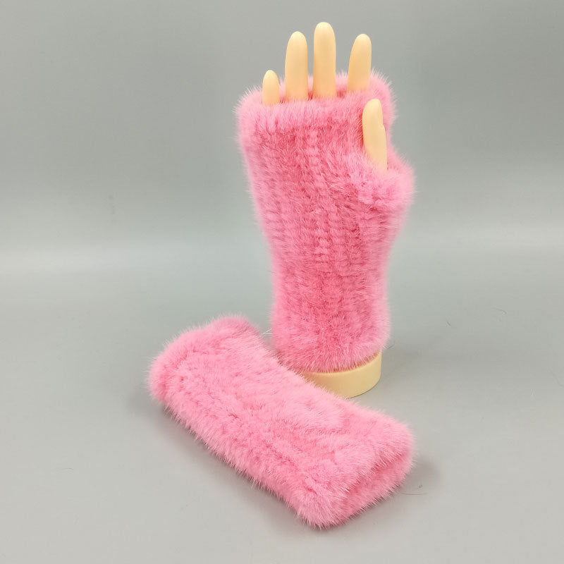 Thickened wristband half finger gloves, view 12 - MRSLM