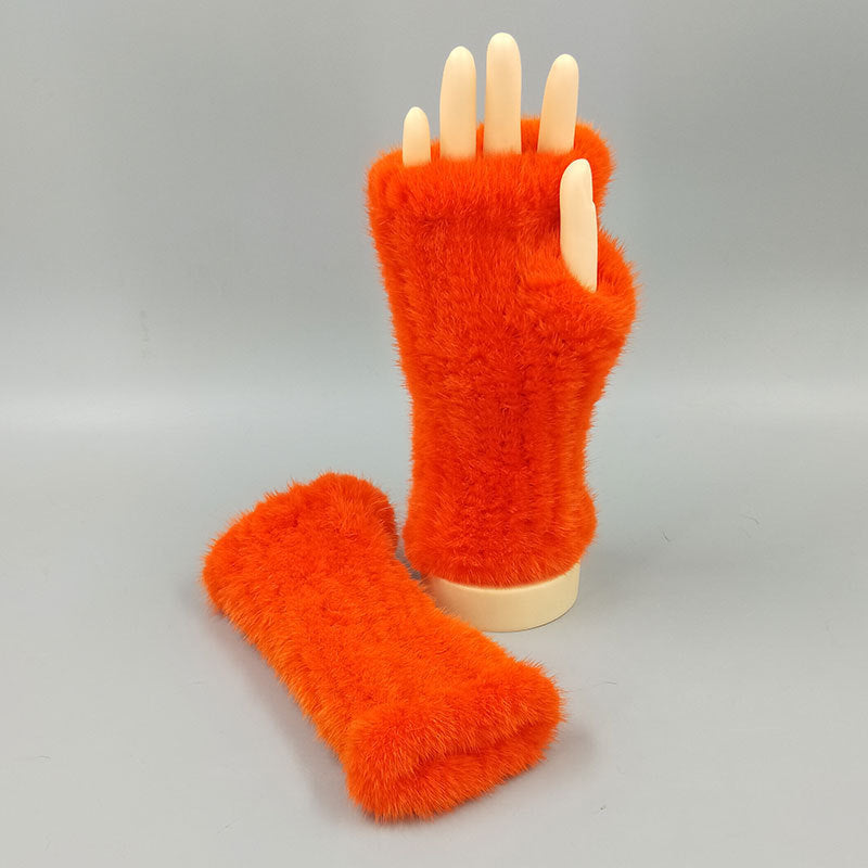 Thickened wristband half finger gloves, view 3 - MRSLM