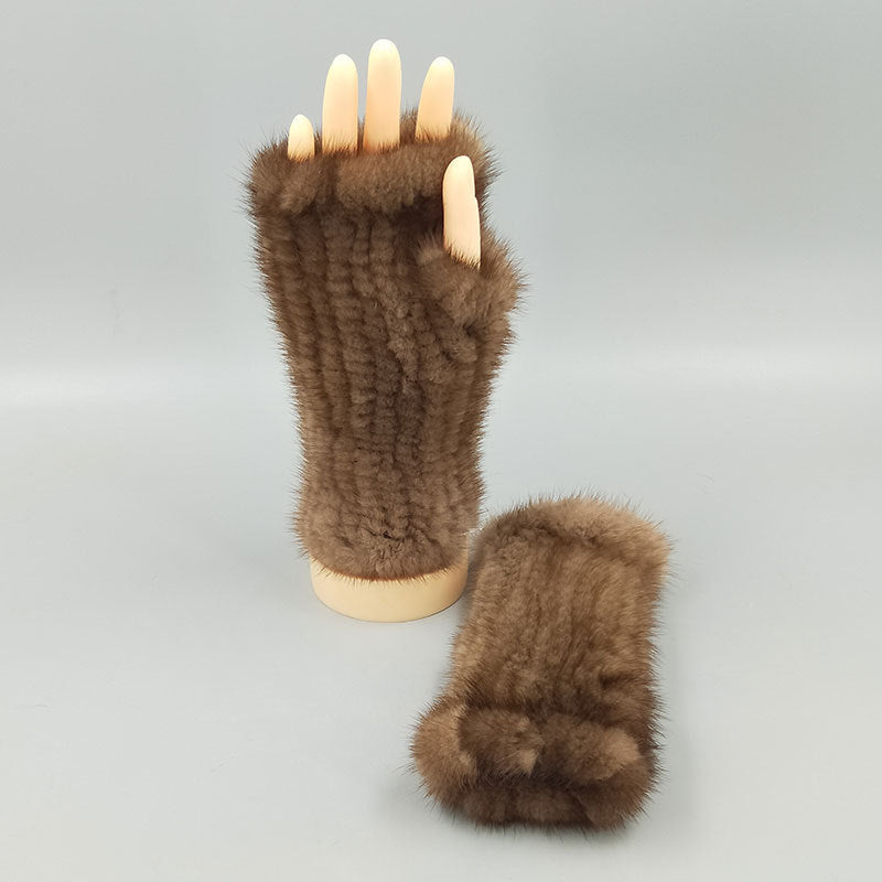 Thickened wristband half finger gloves, view 11 - MRSLM
