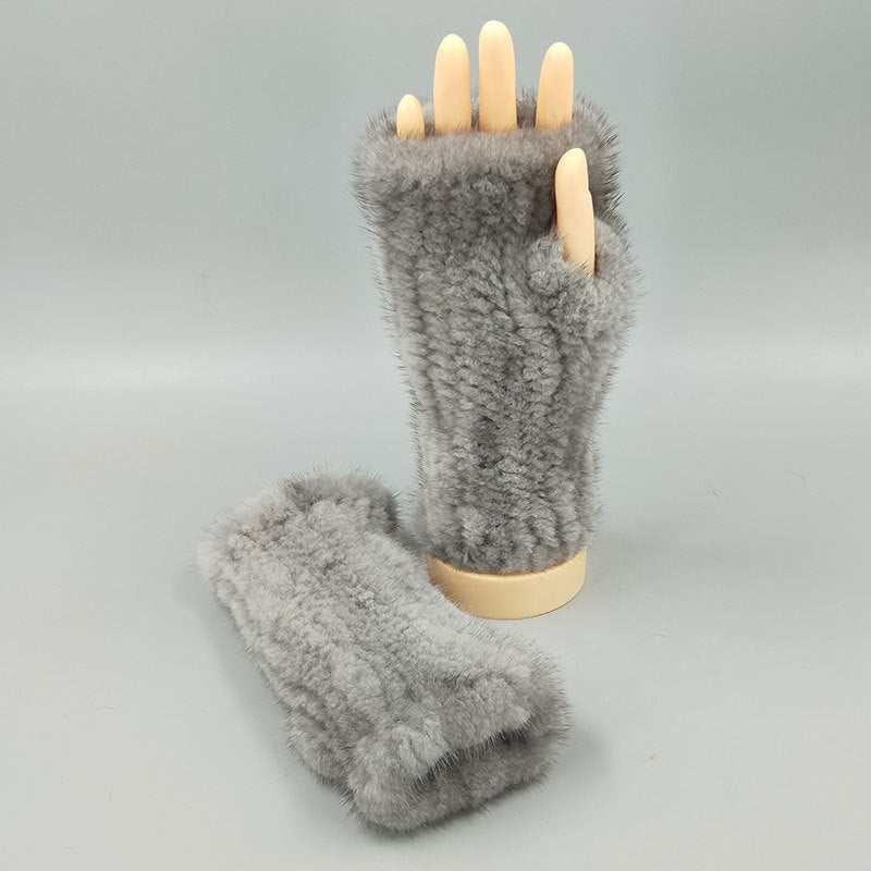 Thickened wristband half finger gloves, view 14 - MRSLM