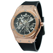 Men's casual hollow mechanical watch, view 5 - MRSLM