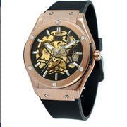 Men's casual hollow mechanical watch, view 3 - MRSLM