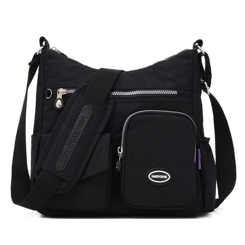 women's nylon shoulder bag, view 2 - MRSLM