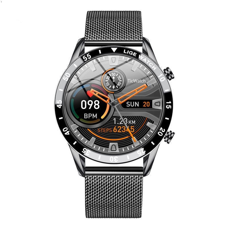 multi-function Bluetooth call watch, view 3 - MRSLM