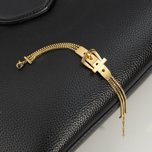 belt buckle chain bracelet - MRSLM