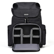 SLR camera bag canvas backpack, view 5 - MRSLM