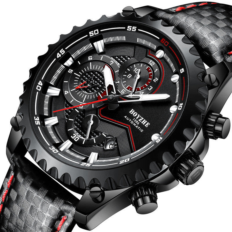 large calendar mechanical watch, view 3 - MRSLM