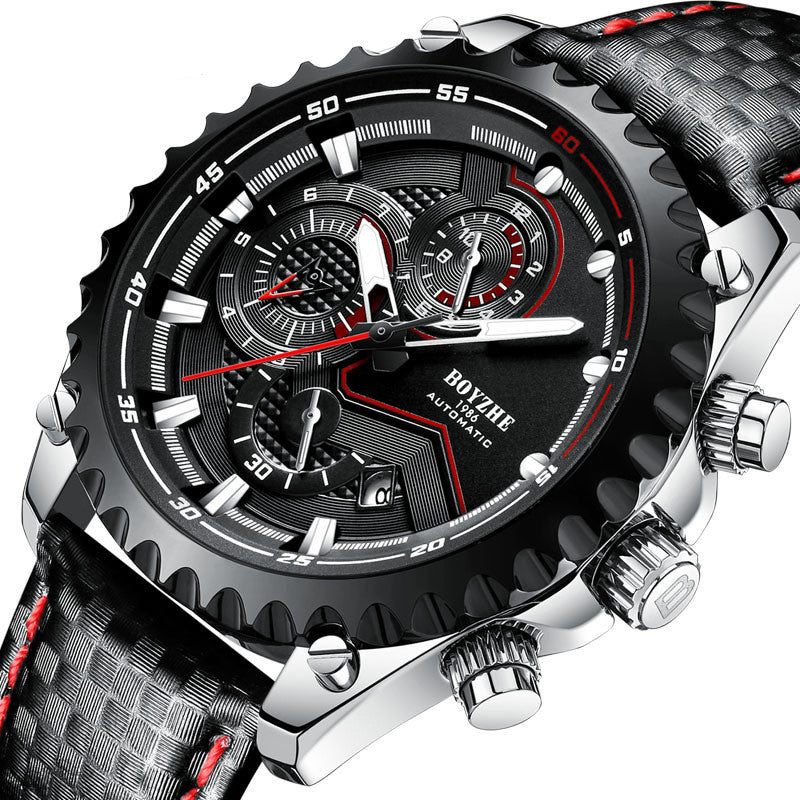 large calendar mechanical watch, view 6 - MRSLM