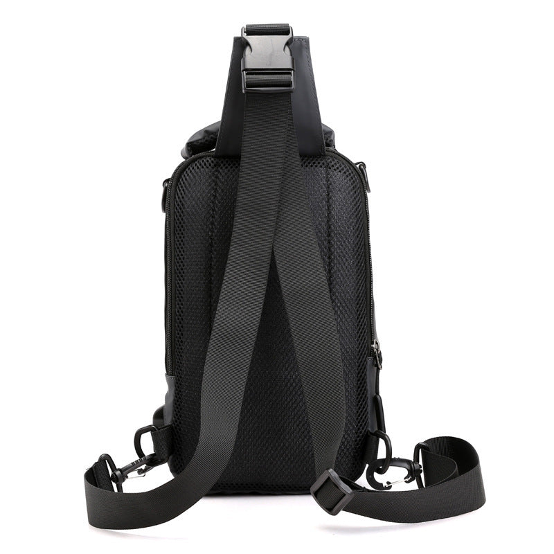 waterproof oxford backpack, view 5 - MRSLM