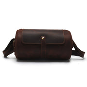 vintage leather cylinder bag - MRSLM