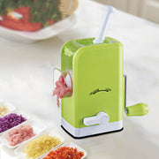 small manual meat grinder, view 4 - MRSLM