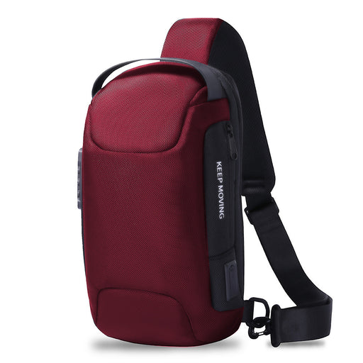 Men's Oxford chest bag, view 4 - MRSLM