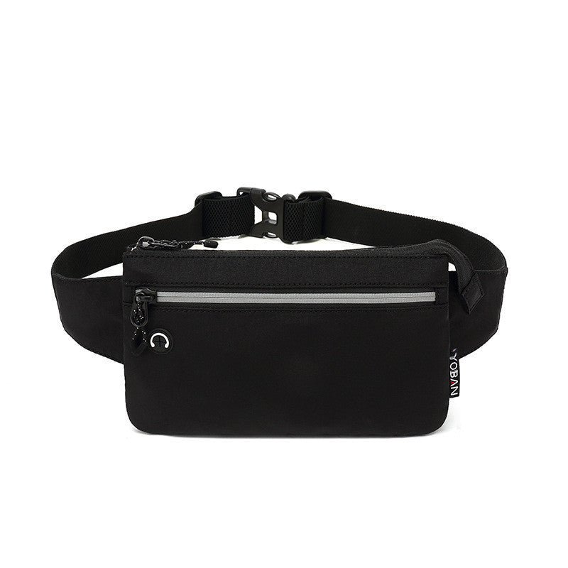 nylon one-shoulder messenger bag, view 2 - MRSLM