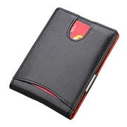 men's short cowhide wallet - MRSLM