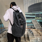canvas school backpack - MRSLM