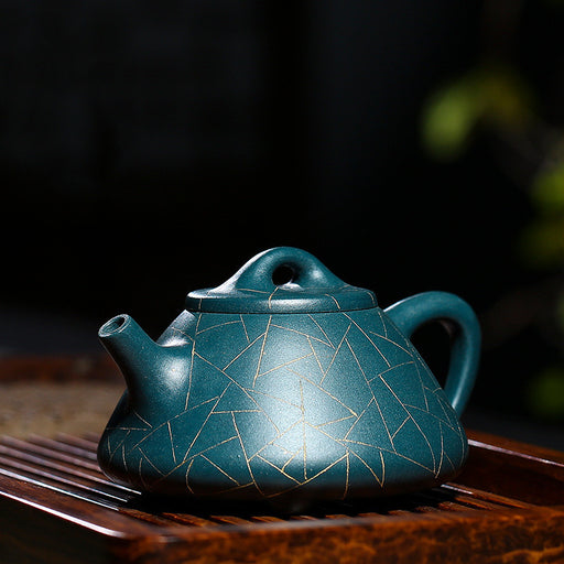 azure clay teapot - MRSLM
