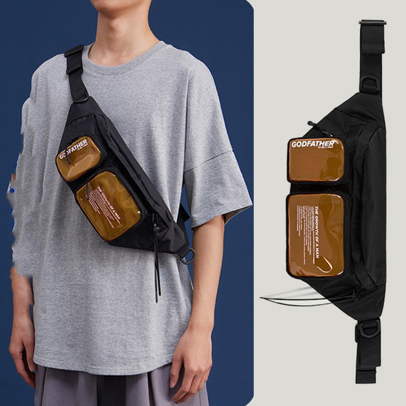 Color Matching Messenger Bag Small Backpack