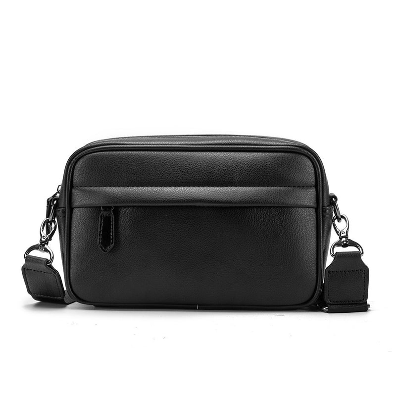 PU leather one-shoulder chest bag, view 4 - MRSLM