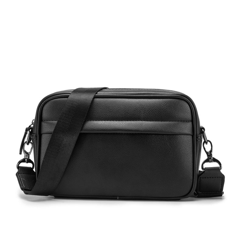 PU leather one-shoulder chest bag, view 2 - MRSLM