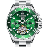 tourbillon luminous mechanical watch, view 2 - MRSLM